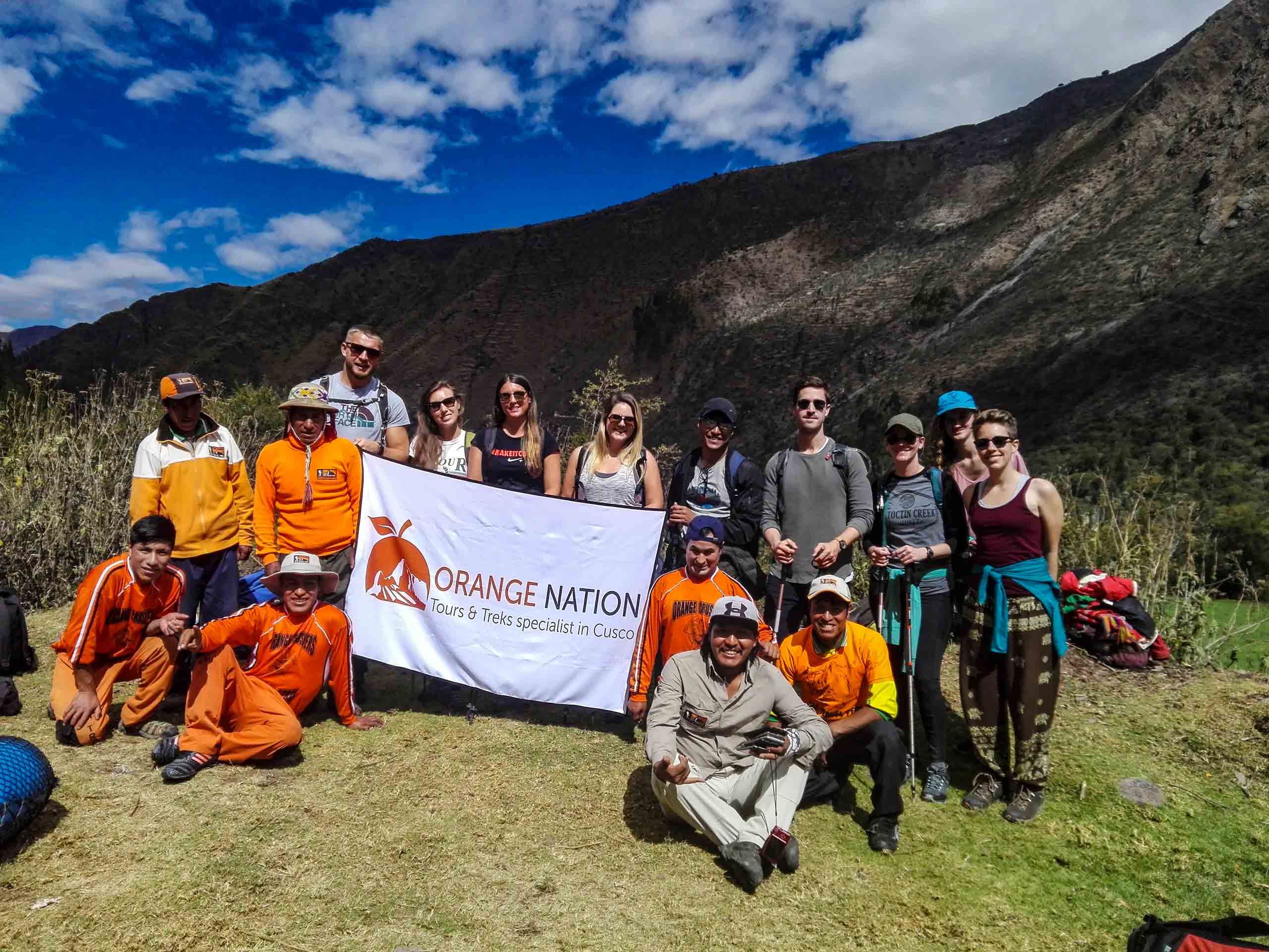 4 day Inca Trail to Machu Picchu - Orange Nation Peru