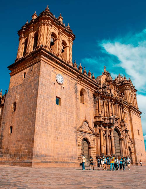 Cusco Cathedral - Orange Nation