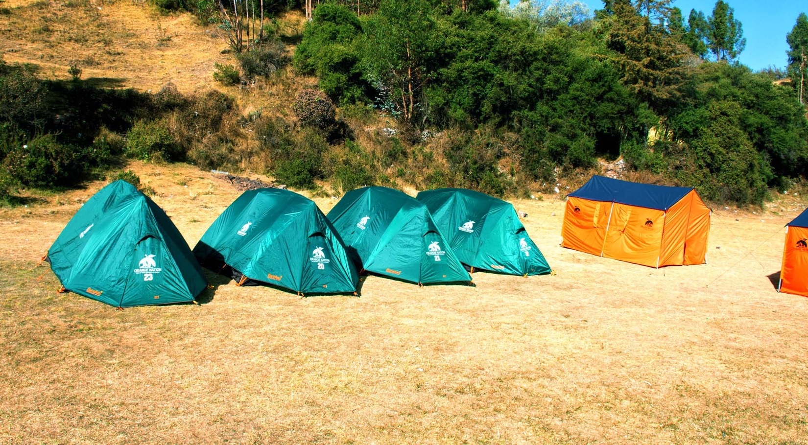 How big are the tents when camping on the Inca Trail? - Orange Nation