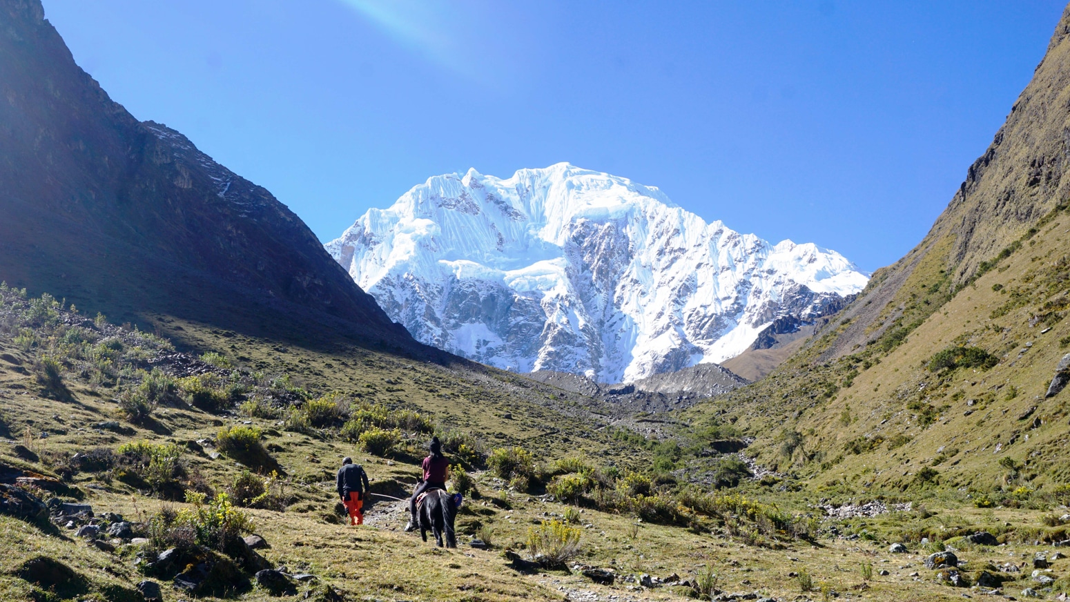 More back-up available than the Inca Trail