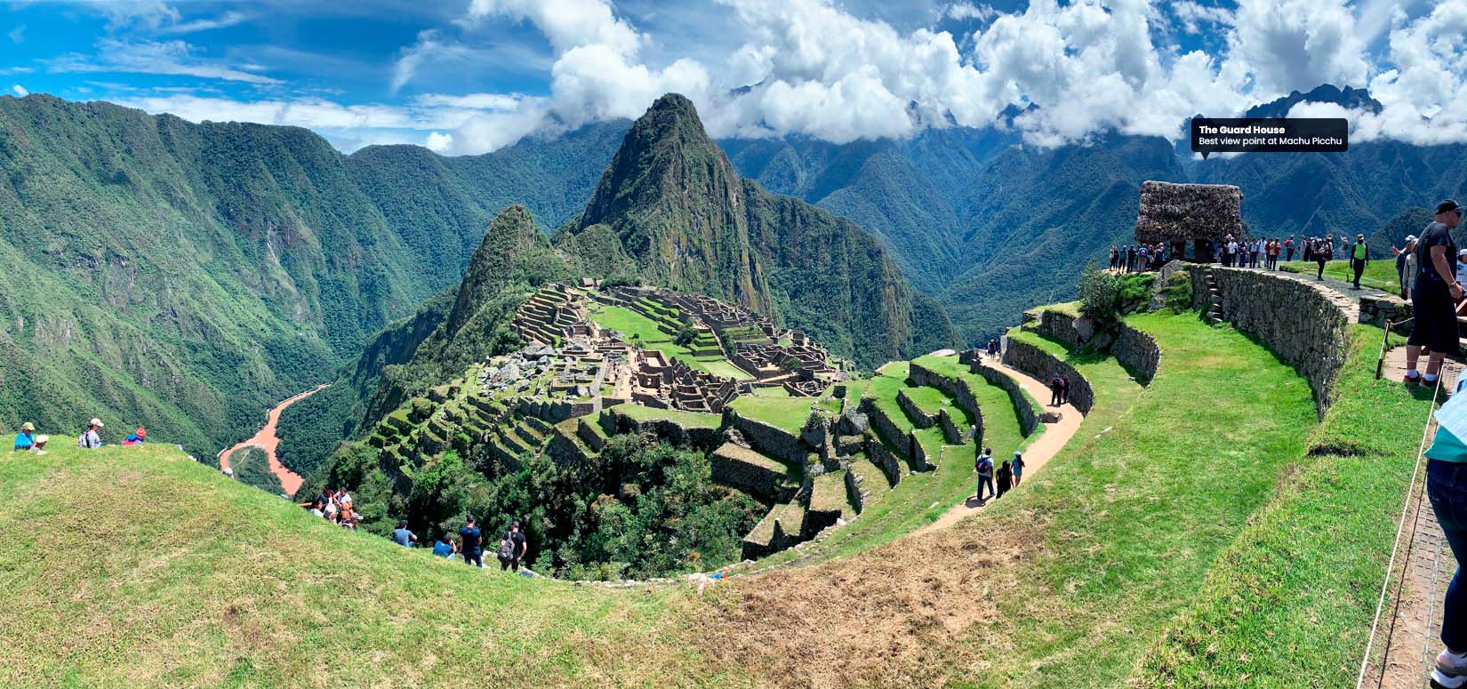 The Guard House - Best view point at Machu Picchu - Orange Nation