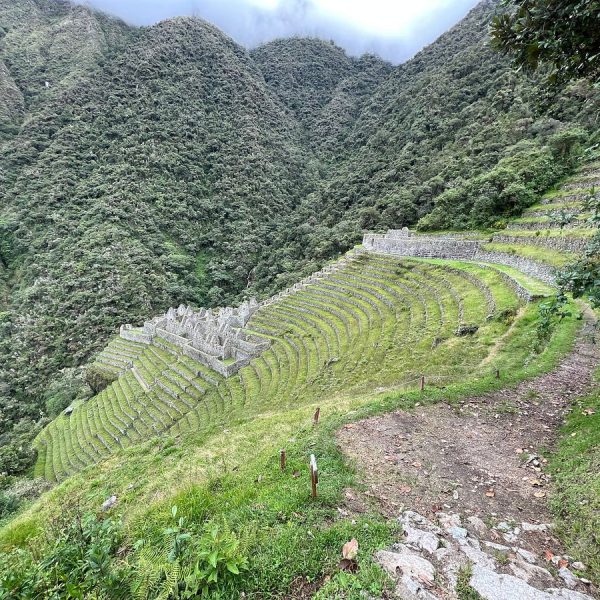 The Arqueological of Wiñay Wayna on the Inca Trail - Orange Nation