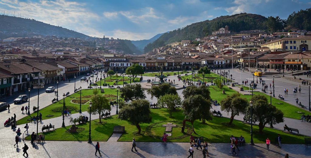 cusco main square - Orange Nation