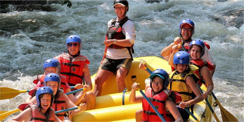 experienced rafting travelers - Orange Nation