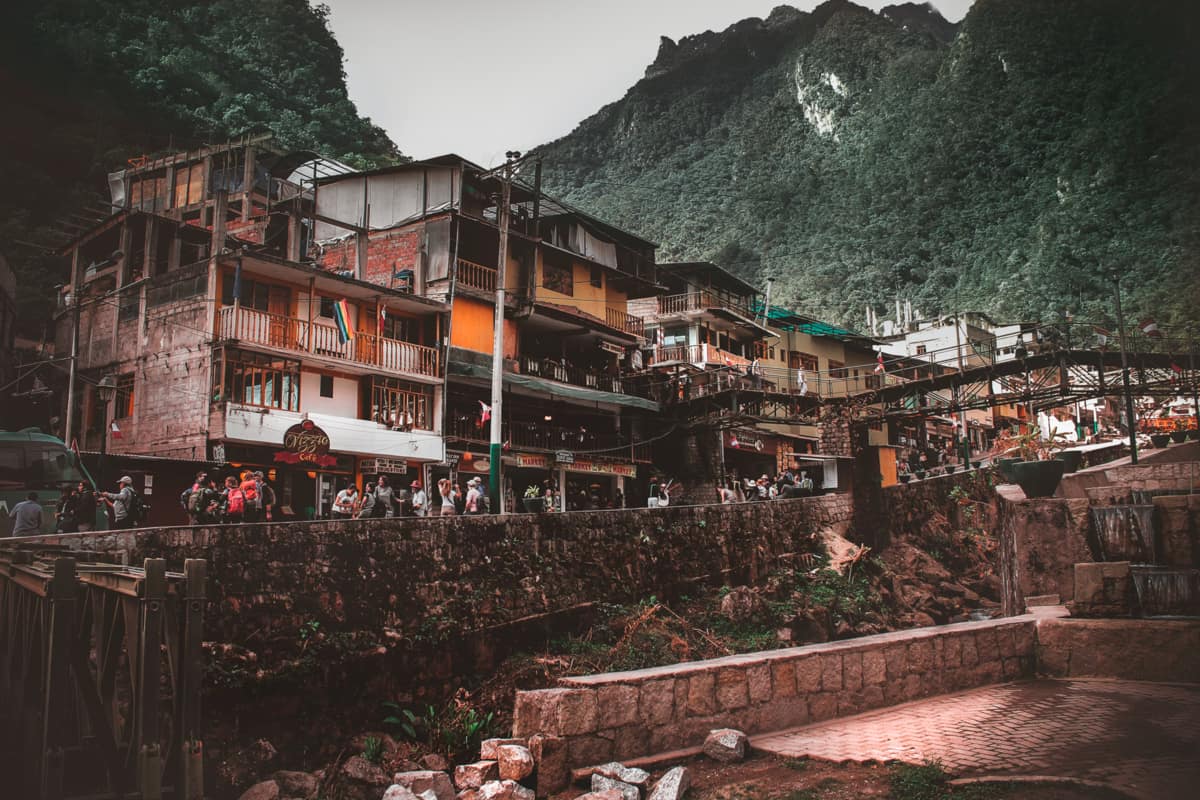 town of Aguas Calientes - Orange Nation